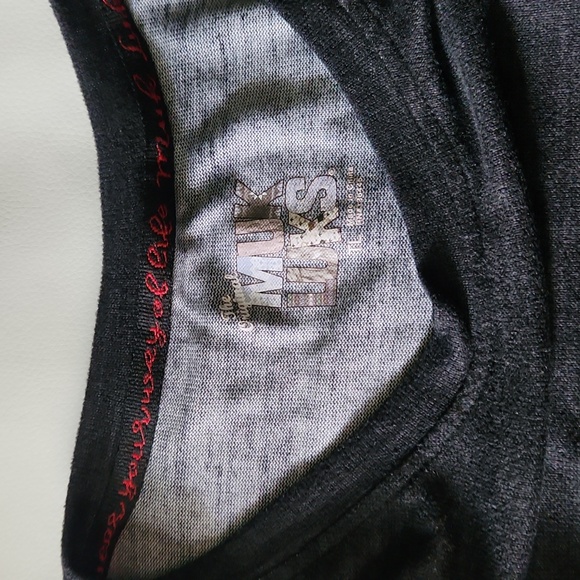 Muk Luks Rouched SleeveTop TL - Picture 12 of 14